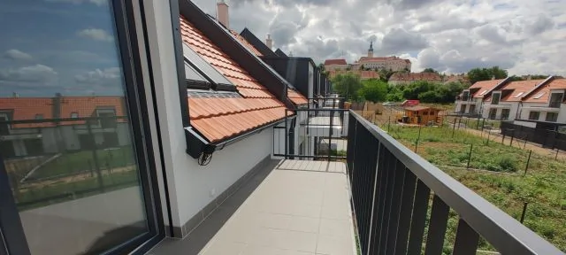 Pohled z balkonu
